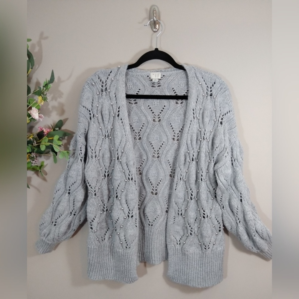 A New Day Beaded Cardigan size Medium